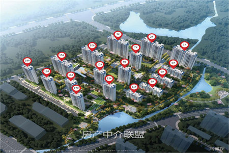 龙都帝邦·风度国际3室2厅2卫116.23㎡73.8万